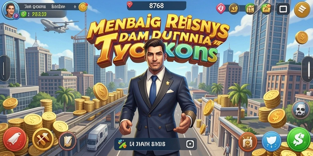 Tampilan gameplay Tycoon yang menarik dan interaktif.