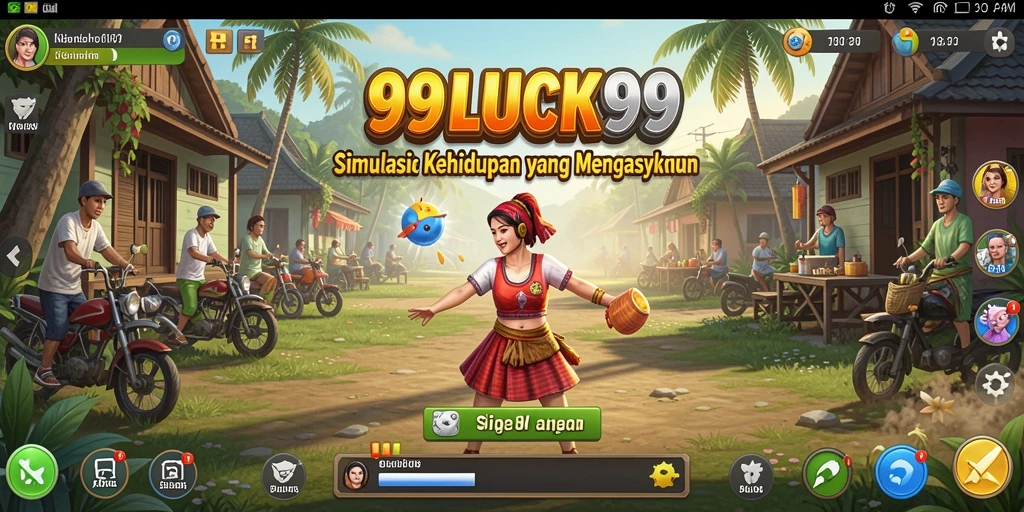 Tampilan gameplay 99LUCK99 yang menakjubkan dan imersif.