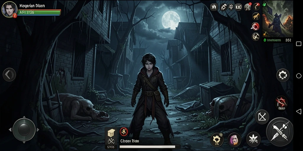 Screenshot menampilkan gameplay menakutkan dari API36 dengan atmosfer Horror yang intens.
