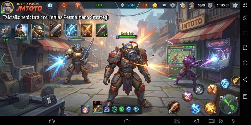 Tampilan seru gameplay <strong>JMTOTO</strong> dalam aksi strategi.